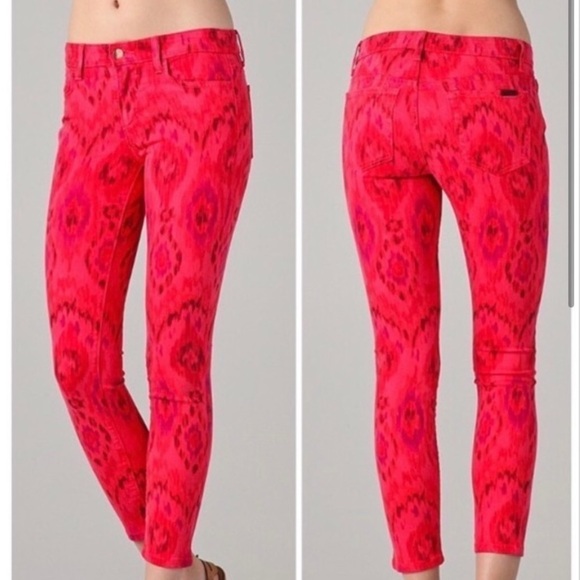 Joe’s Aztec print vibrant color skinny ankle  jeans - Picture 1 of 8
